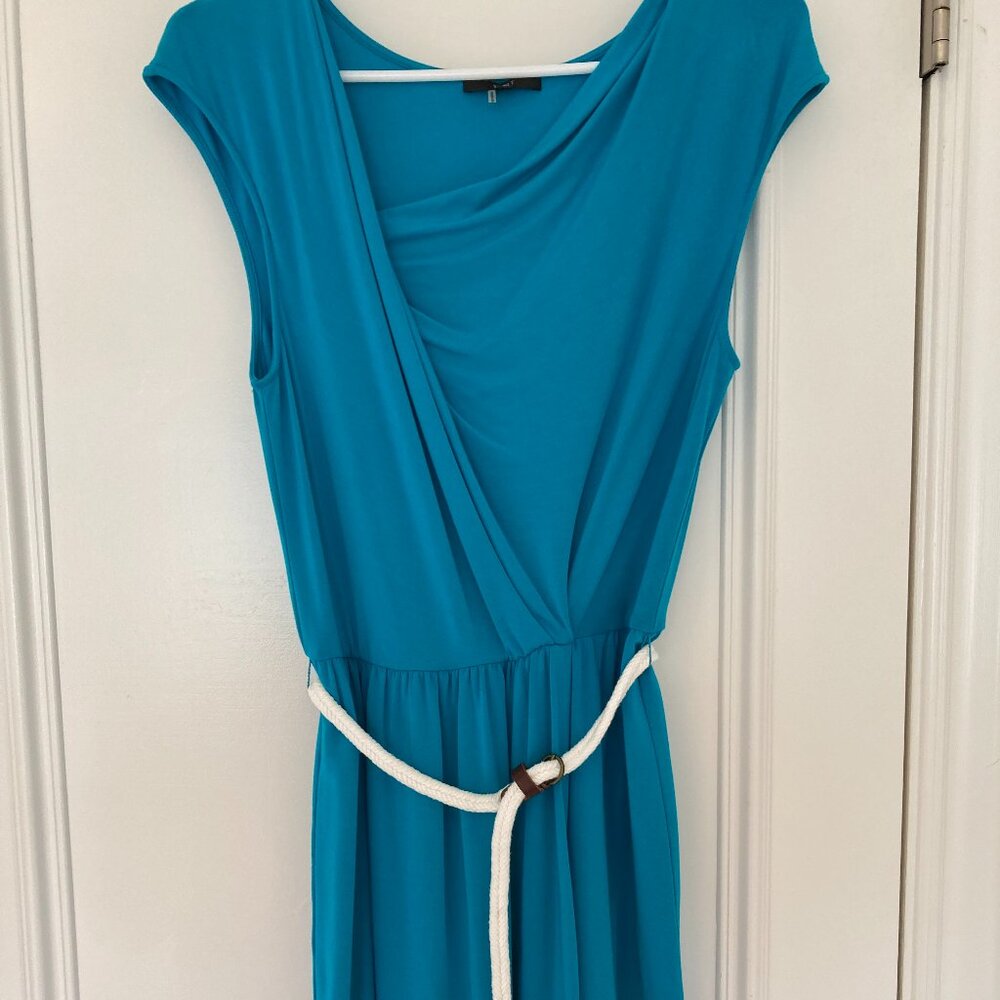 Tart draped pleated dress